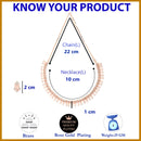 Rose Gold Plated American Diamond Studded Jewellery Set