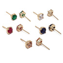 Pack Of 5 Circular Studs Earrings