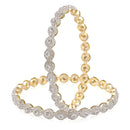 Set Of 2 24 CT Gold-Plated Bangles