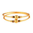 Gold Plated Designer Bangles Set for Women & Girls