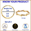 Traditional Ethnic 1 Gram Gold Plated Designer Bangle