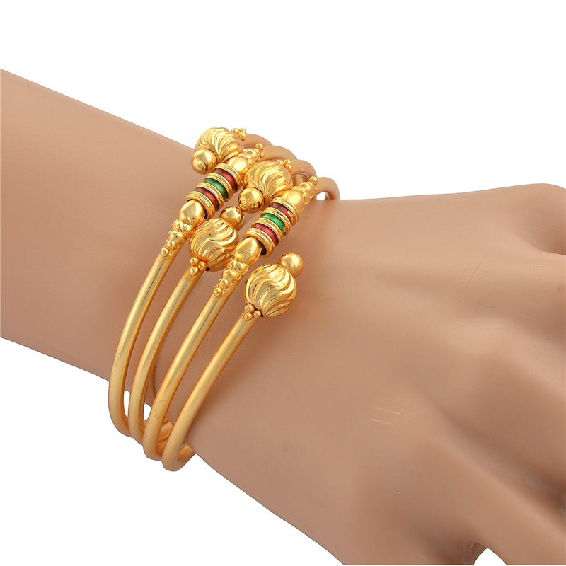 Gold Plated Bangles for Women and Girls
