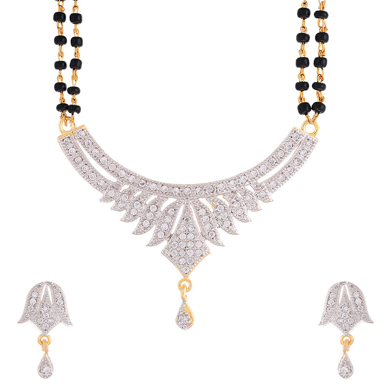 Combo Pack American Diamond Mangalsutra with Chain for Women