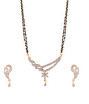 Combo of 2 of American Diamond Mangalsutra Set -
