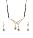 Combo of 2 of American Diamond Mangalsutra Set -