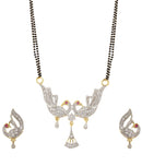 Combo of 2 Designer American Diamond Mangalsutra set
