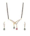 Combo of 2 Precious Collection of American Diamond Mangalsutra Set -