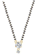 Combo Of 3  Gold Plated Mangalsutra Pendant with Chain