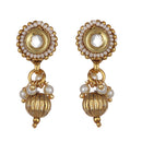 Gold Plated Copper Alloy with Pearl & American Diamond Mangalsutra  For Women