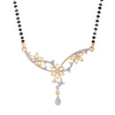 Gold-plated and Cubic Zirconia Mangalsutra for Women