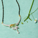 Gold-plated and Cubic Zirconia Mangalsutra