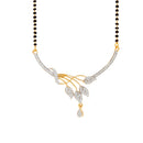 Gold-plated and Cubic Zirconia Mangalsutra