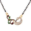 Gold Plated Mangalsutra Pendant with Chain for Women