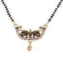 Gold Plated Mangalsutra Pendant with Chain for Women