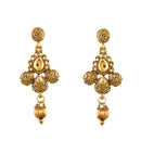 Jewellery Set Gold Plated Collar Necklace Set With Tear Drop Earring & Maang-Tikka Bridal Jewellery For Women & Girls