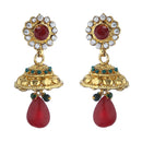 Traditional  Gold Plated Maharani Temple Coin Long Haram Necklace Jewellery