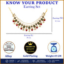 Traditional Pearl Beaded Earrings