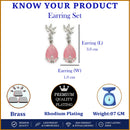Sapphire Drop Earrings for Women