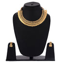 Zeneme Precious Collection with Temple Coin Necklace Set & Bangle Set Combo of 2