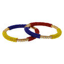 Gold Plated Designer Bangle Set