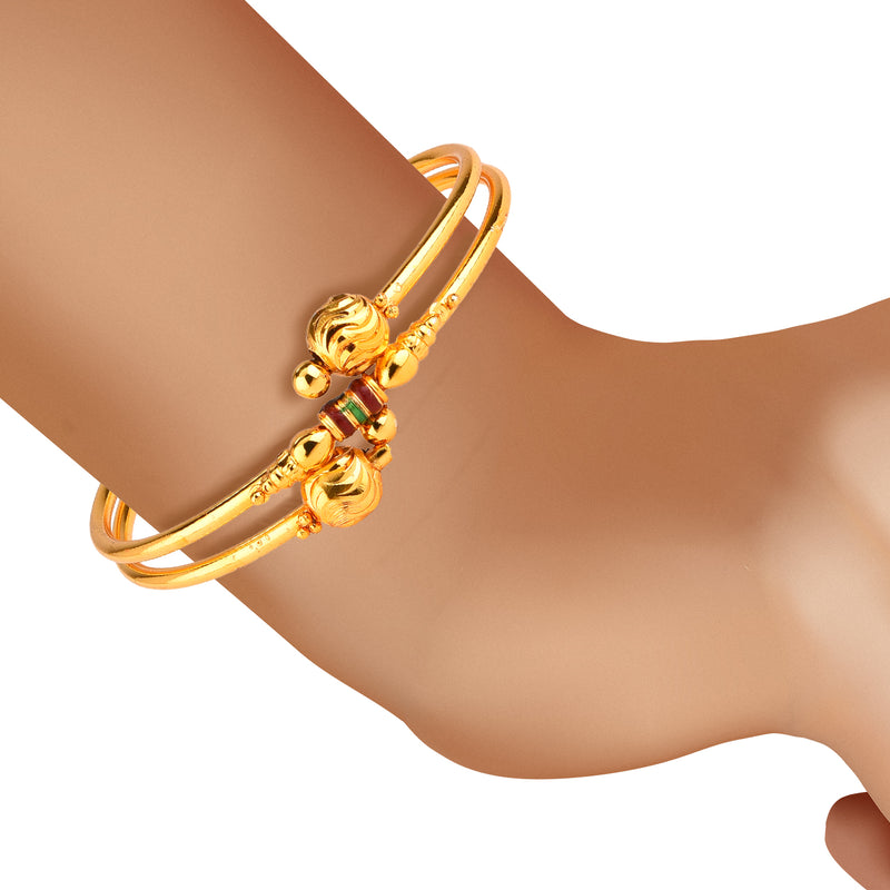 Gold Plated Bangles for Women and Girls