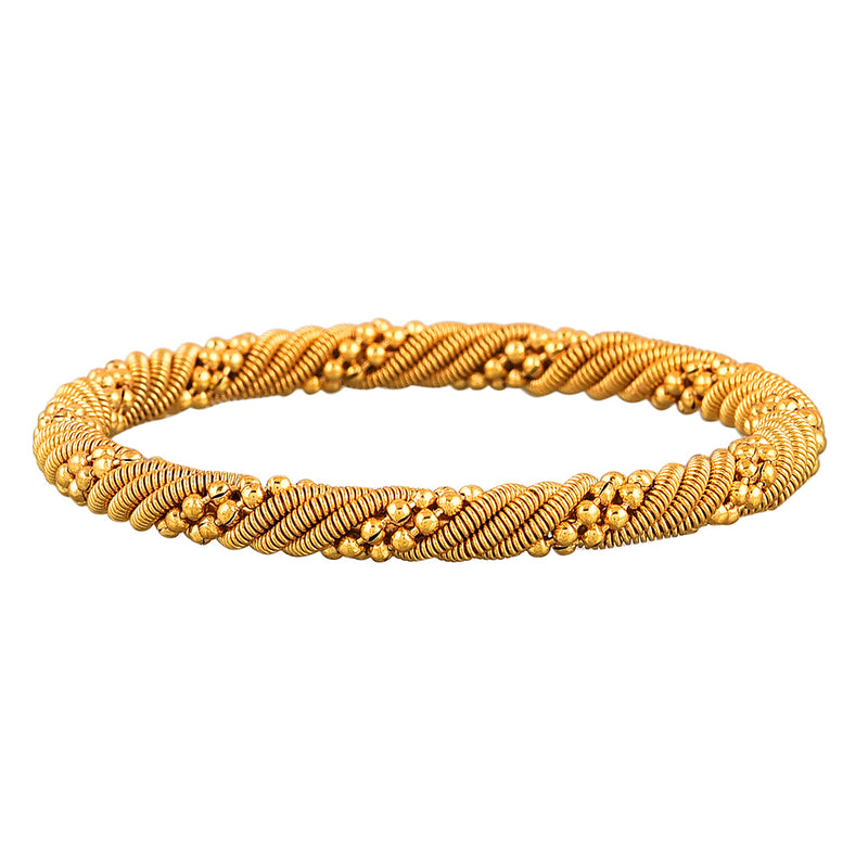 Gold Plated Brass Bangle Set for Women…