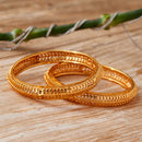 Gold Plated Brass Kada Bangle Set