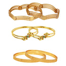 Combo Gold Plated Bangles for Women…