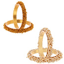 Combo of 4 Traditional Pearl Bangles -