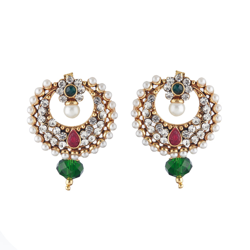 Gold Plated Dangel Drop Earrings Jewellery For Women & Girls