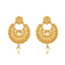 Kundan Desinger Gold Plated Dangle & Drop Jewellery Earrings
