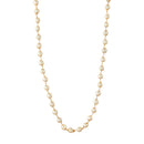 Chain 26 Inch Fine Gold Plated Finish Handmade Work Multi-Pearl Jewellery For Women Girls Men