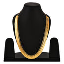 Necklace Gold Plated Long Temple Coin Traditional Fashion Jewellery Set For Women and Girls